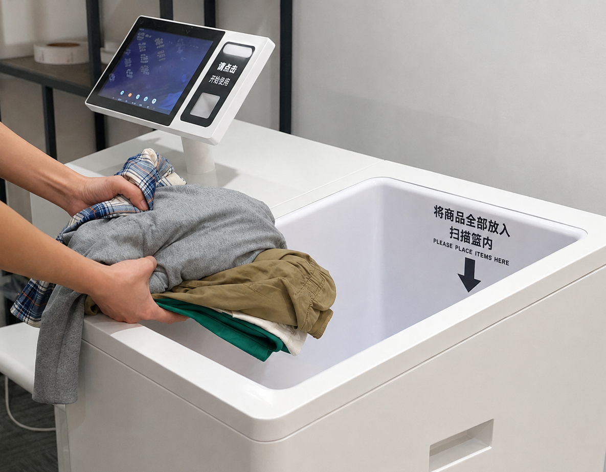 RFID self-checkout and loss prevention for fashion hypermarkets RFID self-checkout and loss prevention for fashion hypermarkets