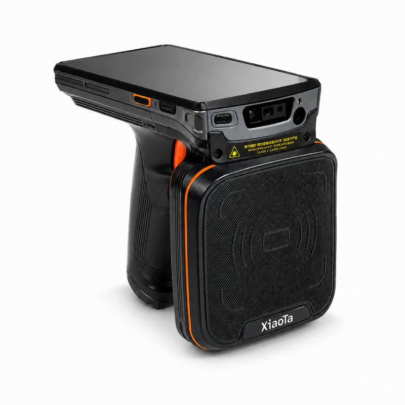 Handheld RFID reader for quality control and item traceability