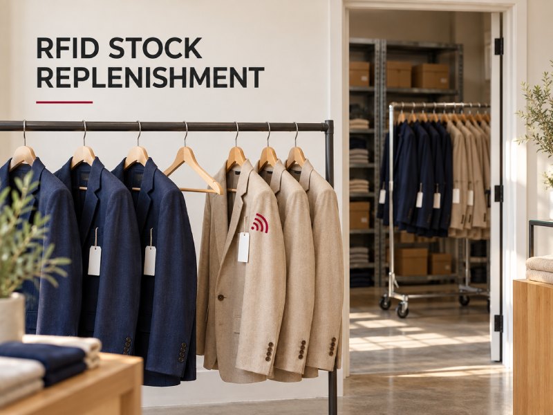 How RFID Helps Clothing Stores Keep the Right Sizes on the Sales Floor